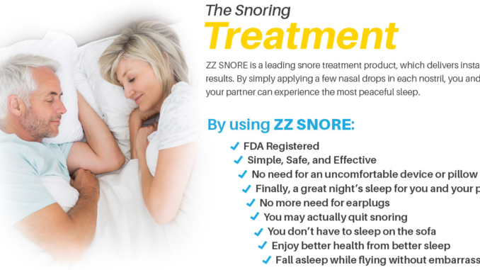 ZZ Snore Review - Stop Snoring Tonight - Wellness Publication Reviews